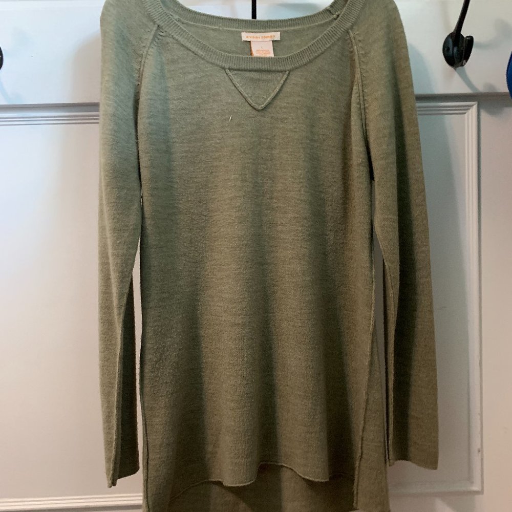 Sweet Romeo Pale Green Sweaters